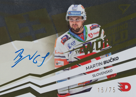 Bučko Martin 23-24 Tipsport Extraliga Around the World Auto #AWS-MB