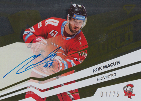 Macuh Rok 23-24 Tipsport Extraliga Around the World Auto #AWS-RM