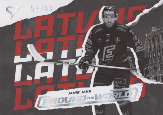 Jaks Jānis 25-26 Tipsport Extraliga Around the World Silver #AW-14