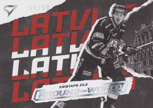 Zīle Kristaps 25-26 Tipsport Extraliga Around the World Silver #AW-35