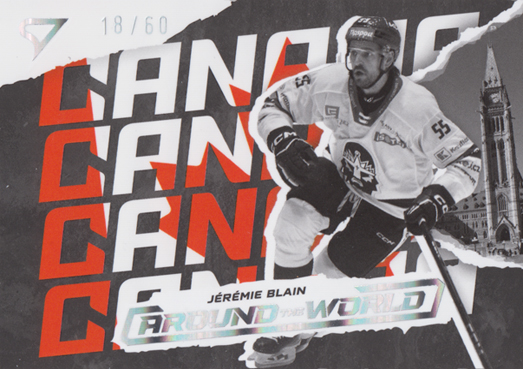 Blain Jérémie 25-26 Tipsport Extraliga Around the World Silver #AW-40