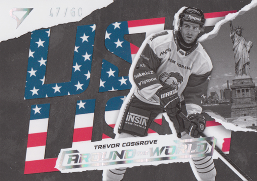 Cosgrove Trevor 25-26 Tipsport Extraliga Around the World Silver #AW-43