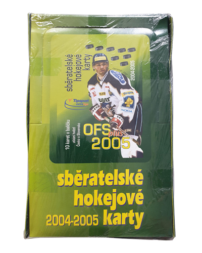 2004-05 OFS Plus Hobby box (matný povrch karty)