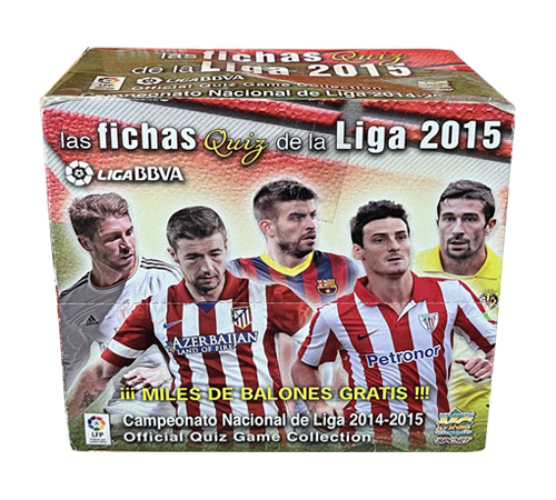 2014-15 Mundicromo Las Fichas Quiz de la Liga Hobby box