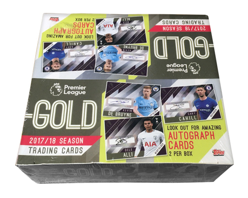 2017-18 Topps Premier League Gold Hobby box