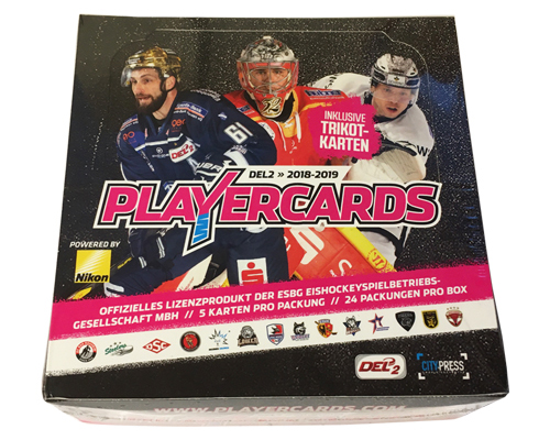 2018-19 Playercards DEL2 Hobby box