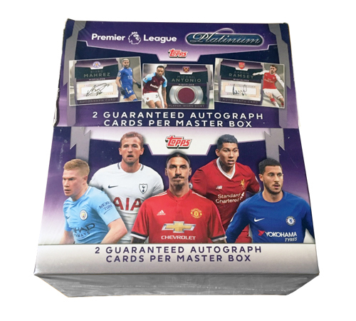 2018 Topps Platinum Premier League Master box