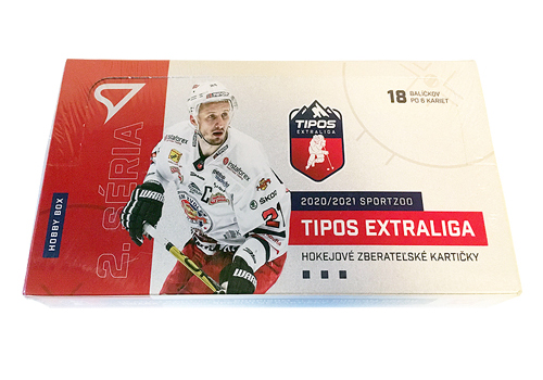 2020-21 SportZoo Tipos Extraliga II.série Hobby box