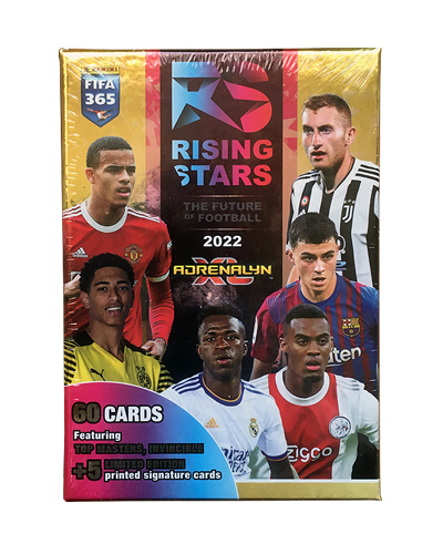 2022 Panini Adrenalyn XL FIFA 365 Rising Stars box