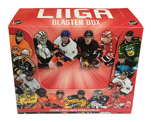 2021-22 Cardset Liiga Series 1 Blaster box