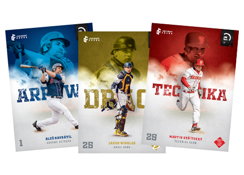 Kompletní set 2022 LC Czech Baseball Extraleague #1-127