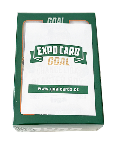 2023 GOAL Cards Chance liga EXPO Pardubice Blaster box