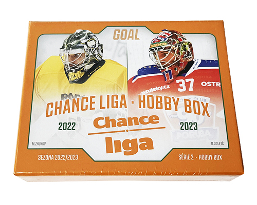 2022-23 GOAL Cards Chance liga II.série Hobby case