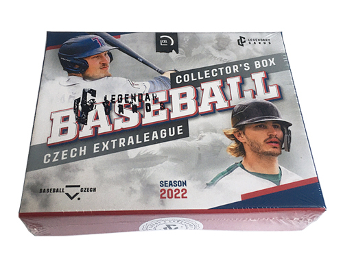 2022 LC Czech Baseball Extraleague Collector's box