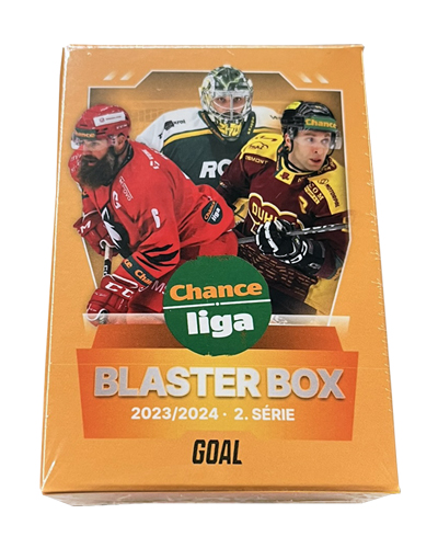 2023-24 GOAL Cards Chance liga II.série Blaster box