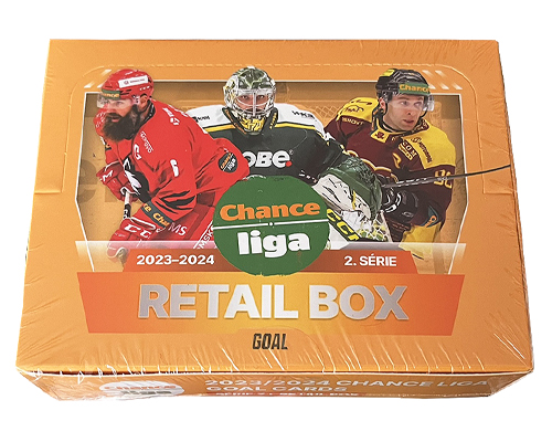 2023-24 GOAL Cards Chance liga II.série Retail box