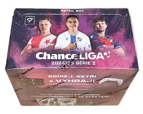 2024-25 SportZoo Chance Liga II.série Retail box