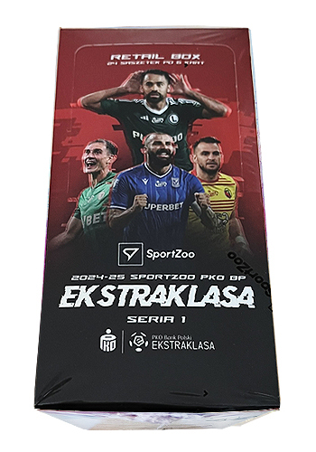 2024-25 SportZoo Ekstraklasa I.série Retail box