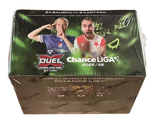 2025-26 SportZoo Chance Liga Duel TCG Retail box