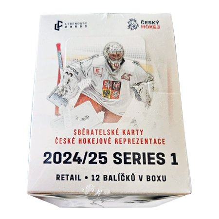 2024-25 Legendary Cards Reprezentace I. Retail box