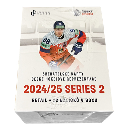 2024-25 Legendary Cards Reprezentace II. Retail box
