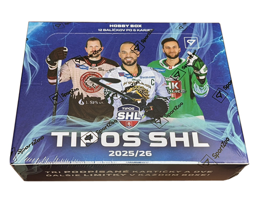 2025-26 SportZoo Tipos Slovenská hokejová liga Hobby case