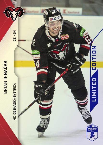 Ihnačák Brian 21-22 Tipos Extraliga Blue #175