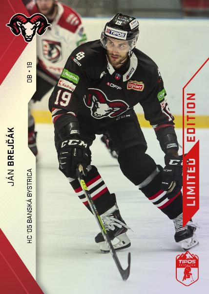 Brejčák Ján 21-22 Tipos Extraliga Red #165