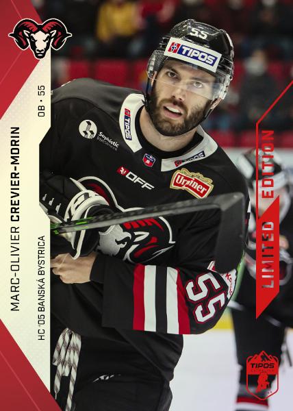 Crevier-Morin Marc-Olivier 21-22 Tipos Extraliga Red #168