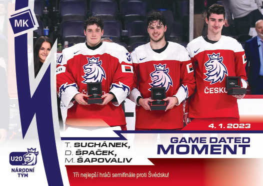Suchánek Špaček Šapovaliv 2023 MK Reprezentace #45