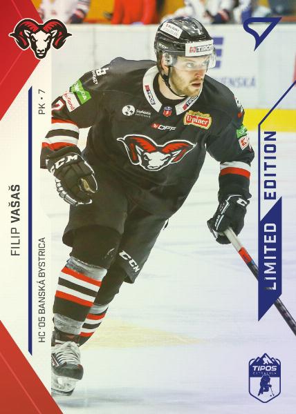 Vašaš Filip 21-22 Tipos Extraliga Blue #306