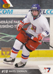 Zadražil Matěj 20-21 OFS Classic Buyback OFS 10-11 Reprezentace ČR U-17 #17