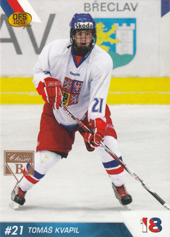 Kvapil Tomáš 20-21 OFS Classic Buyback OFS 10-11 Reprezentace ČR U-18 #18