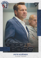 Kořínek Petr 22-23 Tipsport Extraliga Bench Boss #BB-10