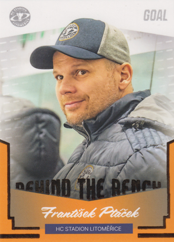 Ptáček František 23-24 GOAL Cards Chance liga Behind the Bench #BB-13