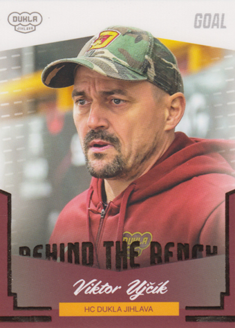 Ujčík Viktor 23-24 GOAL Cards Chance liga Behind the Bench #BB-14
