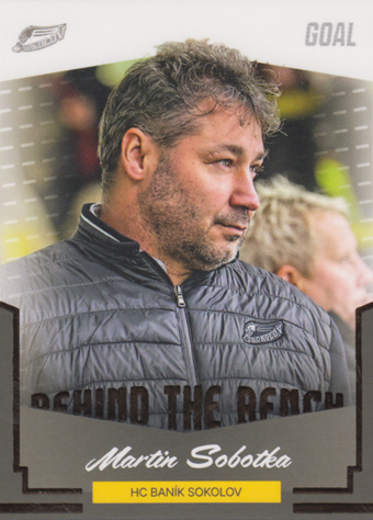 Sobotka Martin 23-24 GOAL Cards Chance liga Behind the Bench #BB-26