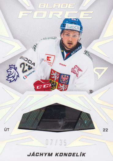 Kondelík Jáchym 2025 Hokejové Česko Blade Force #BF-JK