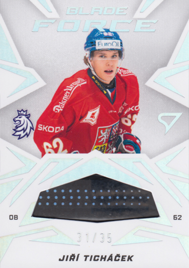 Ticháček Jiří 2025 Hokejové Česko Blade Force #BF-JT