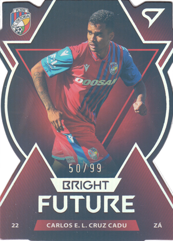 Cadu 22-23 Fortuna Liga Bright Future Die Cut Limited #BF-1