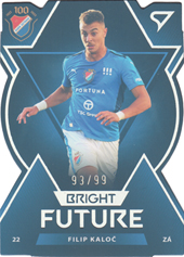 Kaloč Filip 22-23 Fortuna Liga Bright Future Die Cut Limited #BF-6