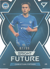 Frýdek Christian 22-23 Fortuna Liga Bright Future Die Cut Limited #BF-9
