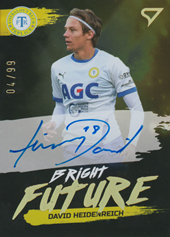 Heidenreich David 20-21 Fortuna Liga Bright Future Auto Limited #BF8