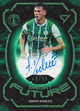Kadlec Adam 25-26 Chance Liga Bright Future Green Auto #BFS-AK