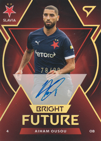 Ousou Aiham 22-23 Fortuna Liga Bright Future Auto #BFS-AO