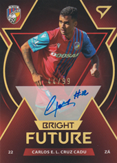 Cadu 22-23 Fortuna Liga Bright Future Auto #BFS-CC