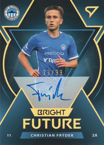 Frýdek Christian 22-23 Fortuna Liga Bright Future Auto #BFS-CF