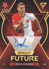Douděra David 22-23 Fortuna Liga Bright Future Auto #BFS-DD