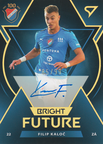 Kaloč Filip 22-23 Fortuna Liga Bright Future Auto #BFS-FK