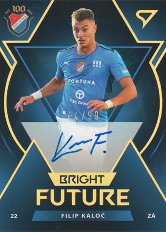 Kaloč Filip 22-23 Fortuna Liga Bright Future Auto #BFS-FK